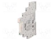 Relay: interface; SPDT; Ucoil: 24VDC; 6A; SPDT; 6A/230VAC; 6A/24VDC RELPOL