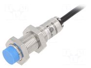 Sensor: inductive; OUT: NPN / NO; 0÷8mm; 10÷30VDC; M12; 2m; IP67 SICK