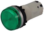 PILOT LIGHT, LED, GREEN, 22.3MM, 24V