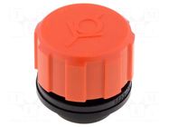 Valve breather cap; Thread: G 1"; Overall len: 36.5mm; 100mbar ELESA+GANTER