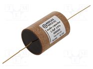 Capacitor: copper-polypropylene-paper; 1.5uF; 600VDC; ±5%; THT MIFLEX