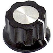 FLUTED KNOB WITH LINE INDICATOR, 6.35MM