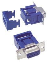 D SUB CONNECTOR, STANDARD, 9 POSITION, RECEPTACLE