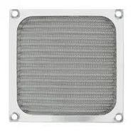 FAN FILTER SCREEN, ALUM/SS, 80MM