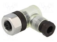 Connector: M12; plug; PIN: 5; female; A code-DeviceNet / CANopen IFM ELECTRONIC