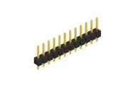 PIN HEADER, 12POS, 1ROW, 2.54MM, THT