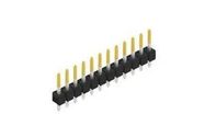 PIN HEADER, 12POS, 1ROW, 2.54MM, THT