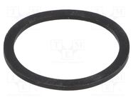 Gasket; NBR caoutchouc; Thk: 2mm; Øint: 39.8mm; Øout: 46mm; M40 BM GROUP