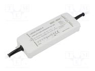 Power supply: switching; LED; 30W; 10÷50VDC; 700mA; 185÷265VAC GOVENA