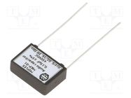 Capacitor: polypropylene; 0.15uF; 450VDC; 15mm; ±2%; 18x12.5x6.5mm MIFLEX