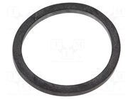 Gasket; EPDM; Thk: 3mm; Øint: 37mm; Øout: 43.5mm; PG29 BM GROUP