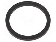 Gasket; EPDM; Thk: 2mm; Øint: 24.8mm; Øout: 29mm; M25 BM GROUP
