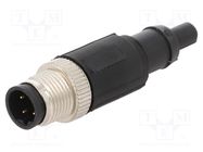 Connector: M12; terminator; PIN: 4; male; B code-Profibus LAPP