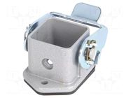 Enclosure for connectors: HDC; size H-A 3; with latch; straight LAPP