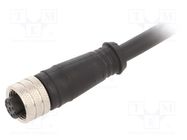 Connector: M12; plug; PIN: 8; female; A code-DeviceNet / CANopen IFM ELECTRONIC