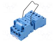 Socket; PIN: 14; for DIN rail mounting; 85.34 FINDER