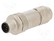 Connector: M12; plug; PIN: 5; male; A code-DeviceNet / CANopen LAPP