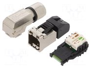 Connector: RJ45; plug; PIN: 8; Cat: 6a; shielded; 8p8c; 5.5÷10mm; IDC LAPP
