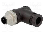 Connector: M12; plug; PIN: 5; male; A code-DeviceNet / CANopen LAPP