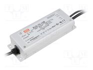 Power supply: switching; LED; 60W; 12VDC; 5A; 180÷295VAC; IP67; 85% MEAN WELL