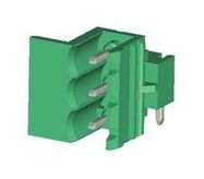 TERMINAL BLOCK, R/A HEADER, 3POS, TH