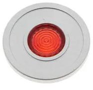LENS, RED, 40MM, ILLUMINATED PUSHBUTTON