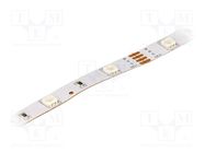 LED tape; RGB; 5050; LED/m: 30; 14.36mm; IP20; 120°; 7.2W/m; 360lm LUCKYLIGHT