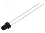 Phototransistor; THT; 3mm; λp max: 940nm; 30V; 20°; Lens: black LITEON