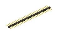 PIN HDR, R/A, 28POS, 1ROW, 2.54MM, SMD