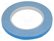 Tape: heat transfer; W: 9mm; L: 25m; Thk: 0.2mm; 0.8W/mK; UL94V-0 