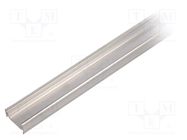 Profiles for LED modules; natural; L: 1m; SURFACE10; aluminium TOPMET