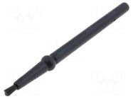 Brush; ESD; L: 124mm; Ø: 7mm; Bristle len: 18mm; 100kΩ÷1GΩ SOLDER PEAK