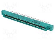 Connector: card edge; PIN: 44; soldering; gold-plated; 3.96mm; 305 EDAC