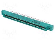 Connector: card edge; PIN: 44; soldering; gold-plated; 3.96mm; 305 EDAC