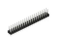 PIN HEADER, 40POS, 2ROW, 2.54MM, THT