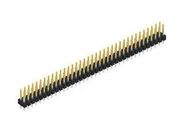 PIN HEADER, 72POS, 2ROW, 2.54MM, THT