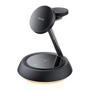 Mcdodo CH-4952 3-in-1 15W wireless charger (phone/TWS/Apple watch) black, Mcdodo