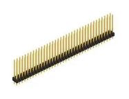 PIN HEADER, 72POS, 2ROW, 2.54MM, THT