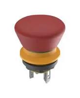 E-STOP SWITCH, DPST-NC, 0.1A, 30V, PANEL