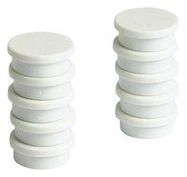 MARKER MAGNET, 20MM X 7MM, WHT, PK10