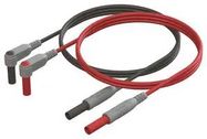 TEST LEAD SET, BLACK/RED, 10A, 1KV, 1.5M