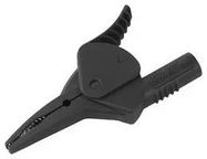 ALLIGATOR CLIP, BLACK, 20A, 34.5MM