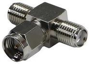 RF ADAPTER, SMA PLUG-SMA JACK X2, 50 OHM