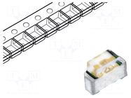 LED; blue; SMD; 0604; 28÷180mcd; 2.8÷3.8VDC; 1.6x1.15x0.6mm; 130° LITEON