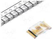LED; blue; SMD; 0603; 28÷180mcd; 2.8÷3.8VDC; 1.6x0.8x0.3mm; 130° LITEON
