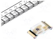 LED; orange; SMD; 0603; 11.2÷45mcd; 1.7÷2.3VDC; 1.6x0.8x0.35mm LITEON