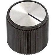 ROUND KNOB WITH LINE INDICATOR, 6.35MM