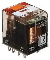 POWER RELAY, DPDT, 12A, 230VAC, SOCKET
