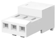 CONNECTOR, IDC RCPT, 3POS, 1ROW, 2.54MM