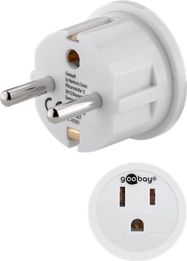 Mains Adapter US/Japan, White - >